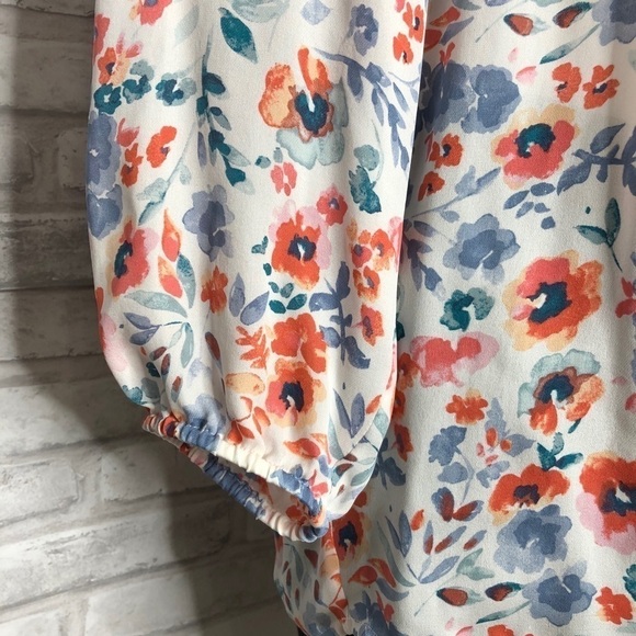 Joie silk Barba floral print top, NWT, XS - Picture 7 of 8